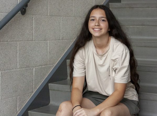 Freshman Katrina Heisler received an honorable mention in The New York Times’s 100-word personal narrative contest for her story “When No One’s Looking,” which she entered for extra credit in her English class.