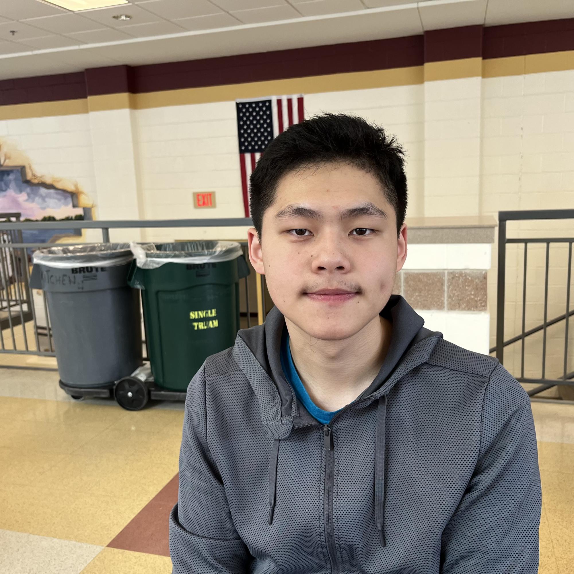 Senior Gavin Lui