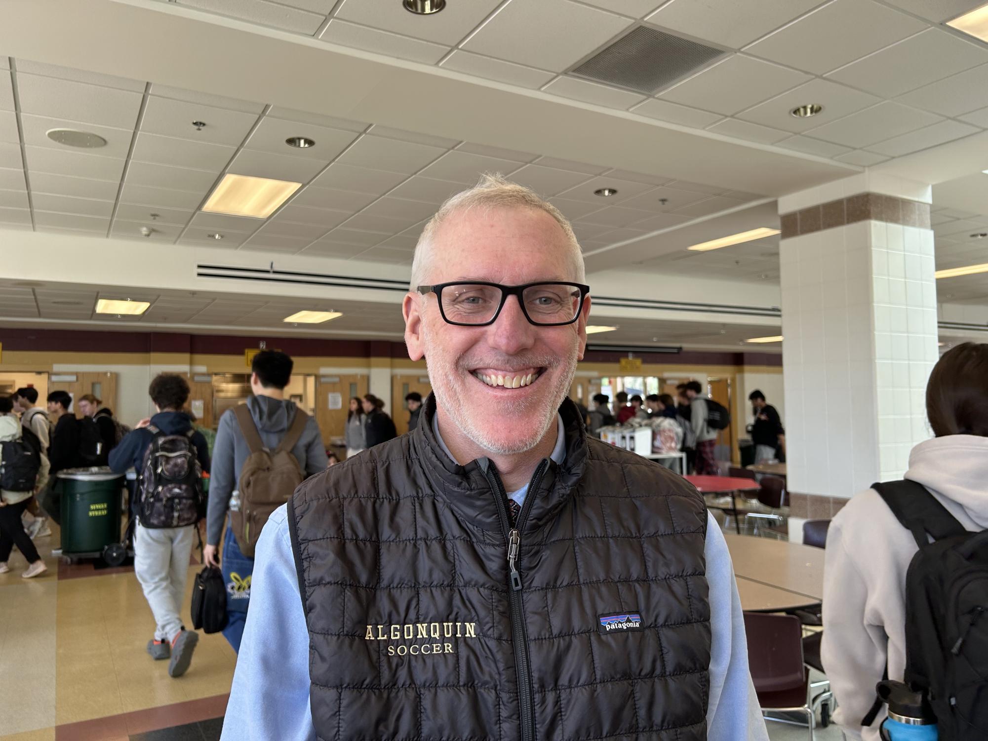 English teacher John Frederick