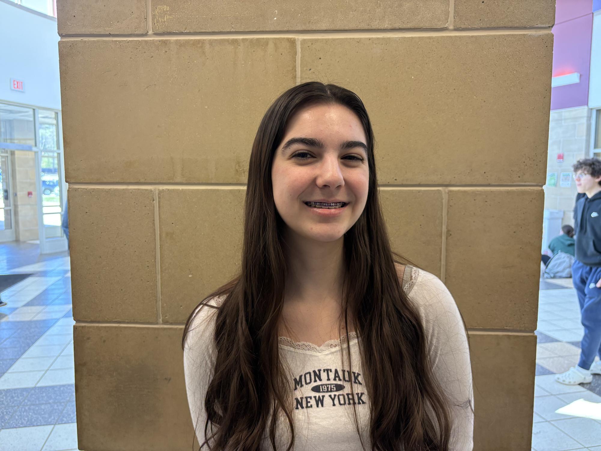 Sophomore Julia D’Aprile