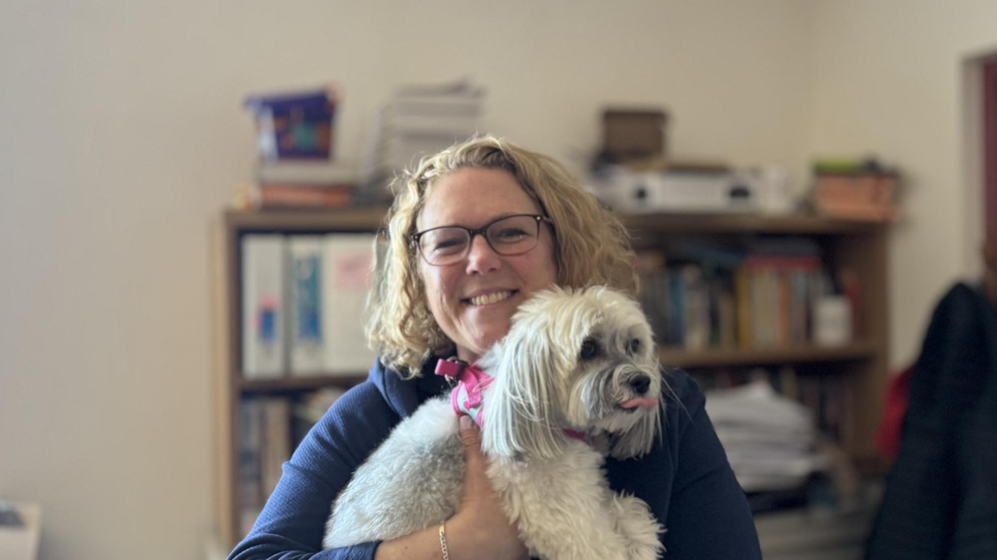 English teacher Sara Stein