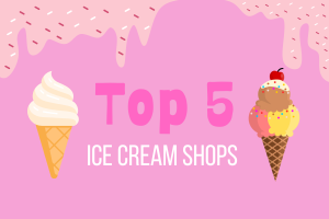 Staff Writers Addie Tomaino and Juliana Loizeaux discuss their top five ice cream shops.