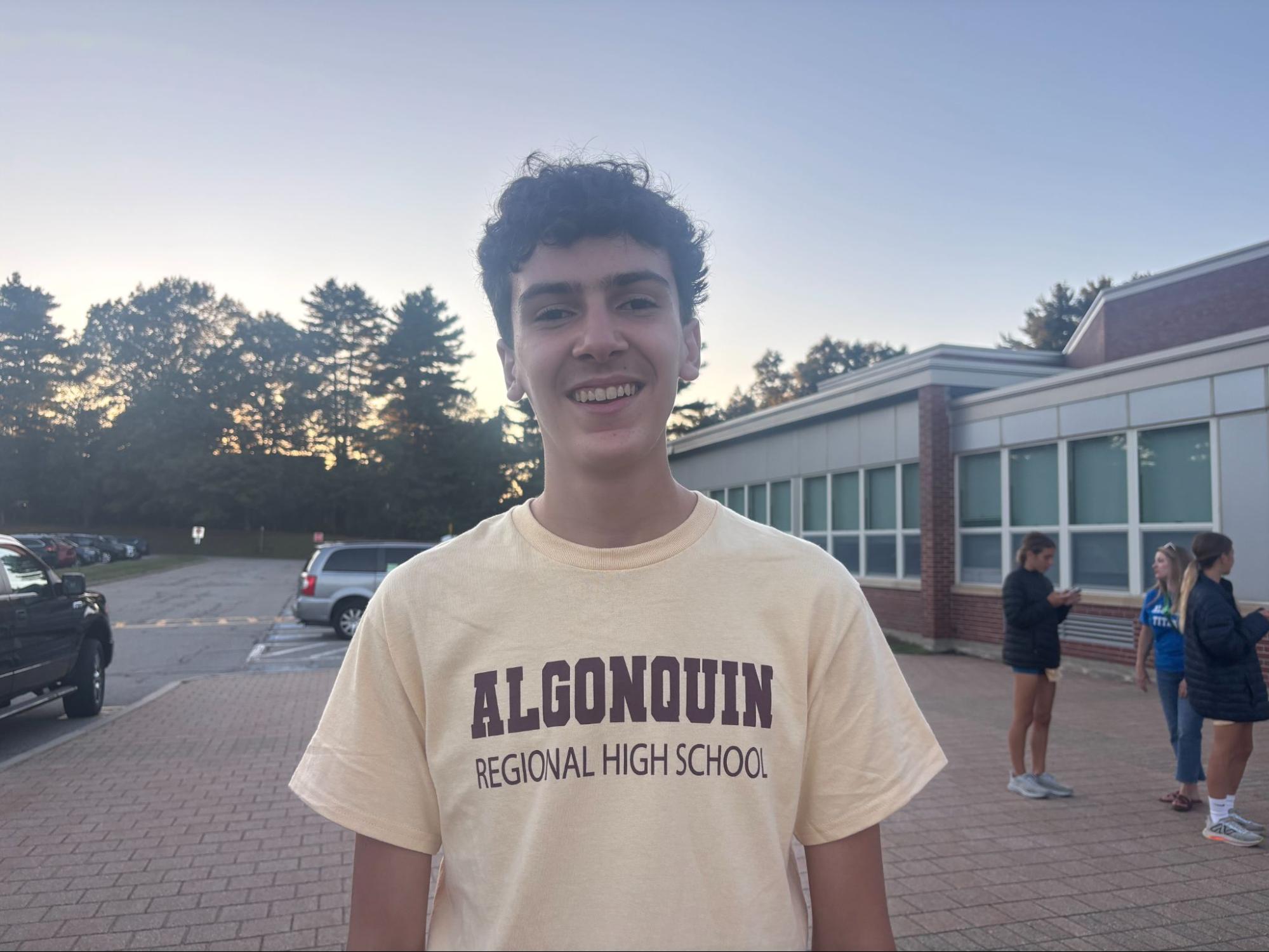 Freshman Lorenzo Millan