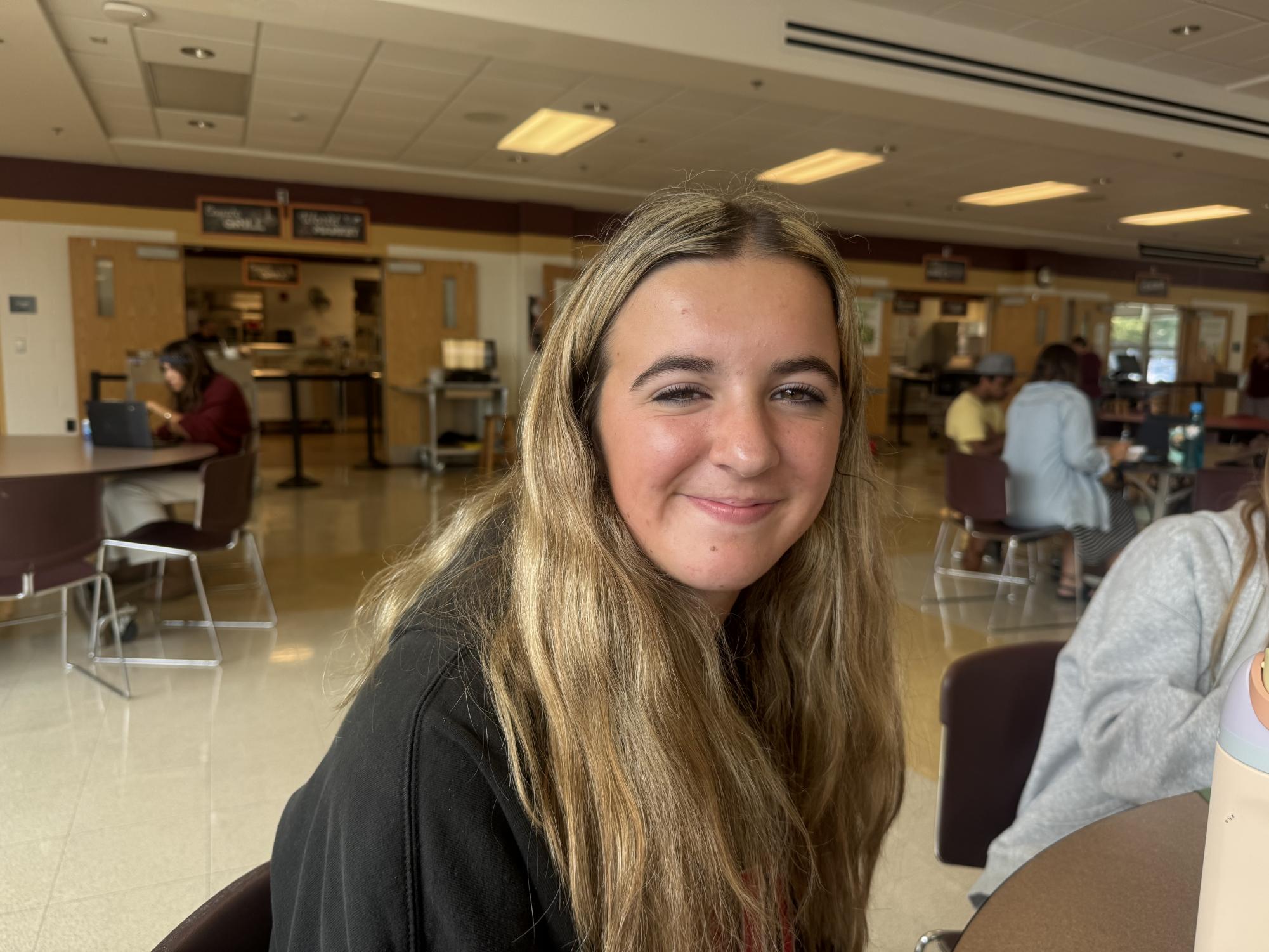 Sophomore Hazel Pagiluca