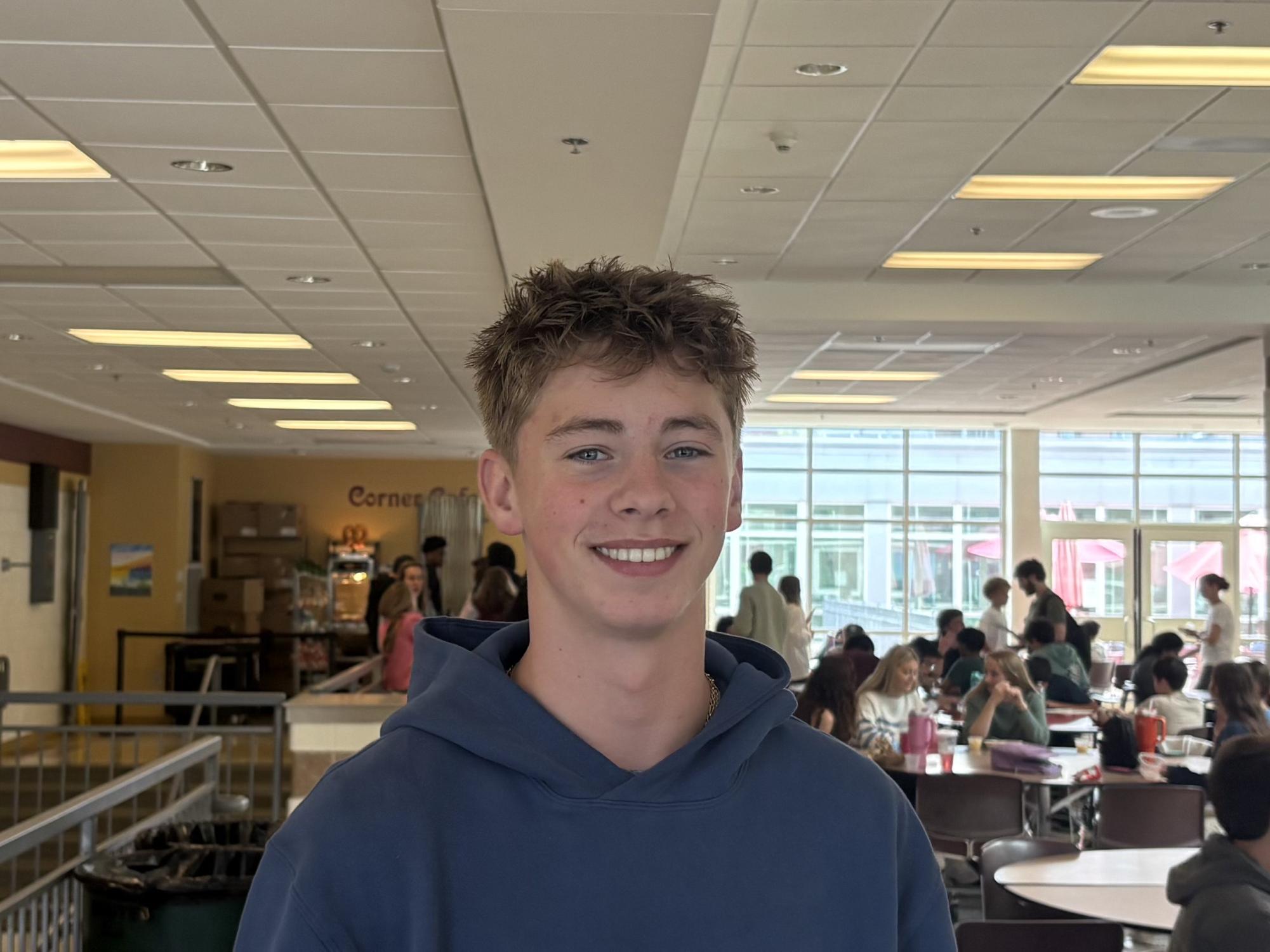 Junior Alex Morehead