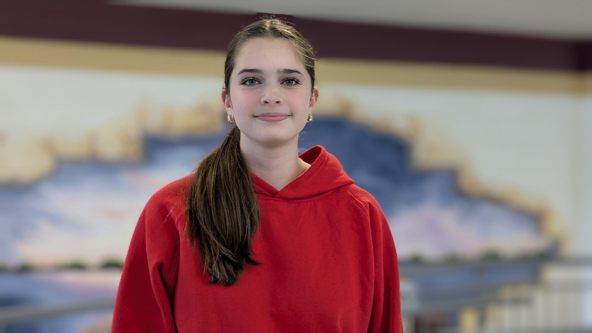 Freshman Charlotte Burke