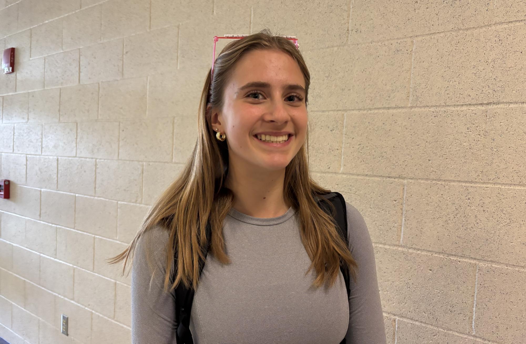 Sophomore Abby Clarke
