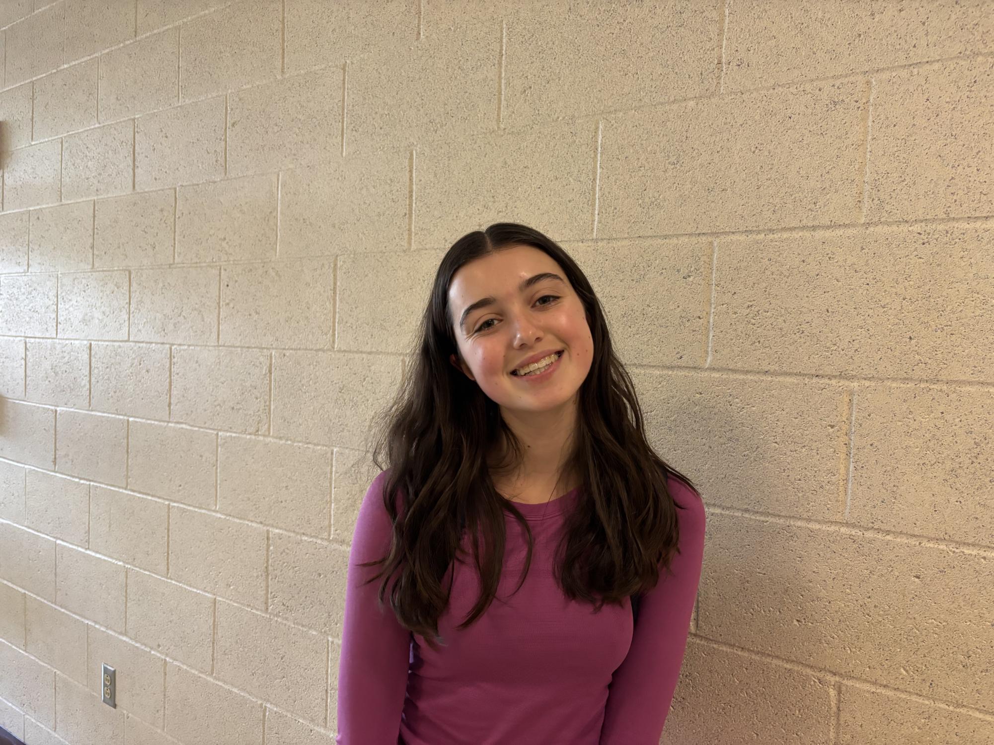 Sophomore Clara Campbell