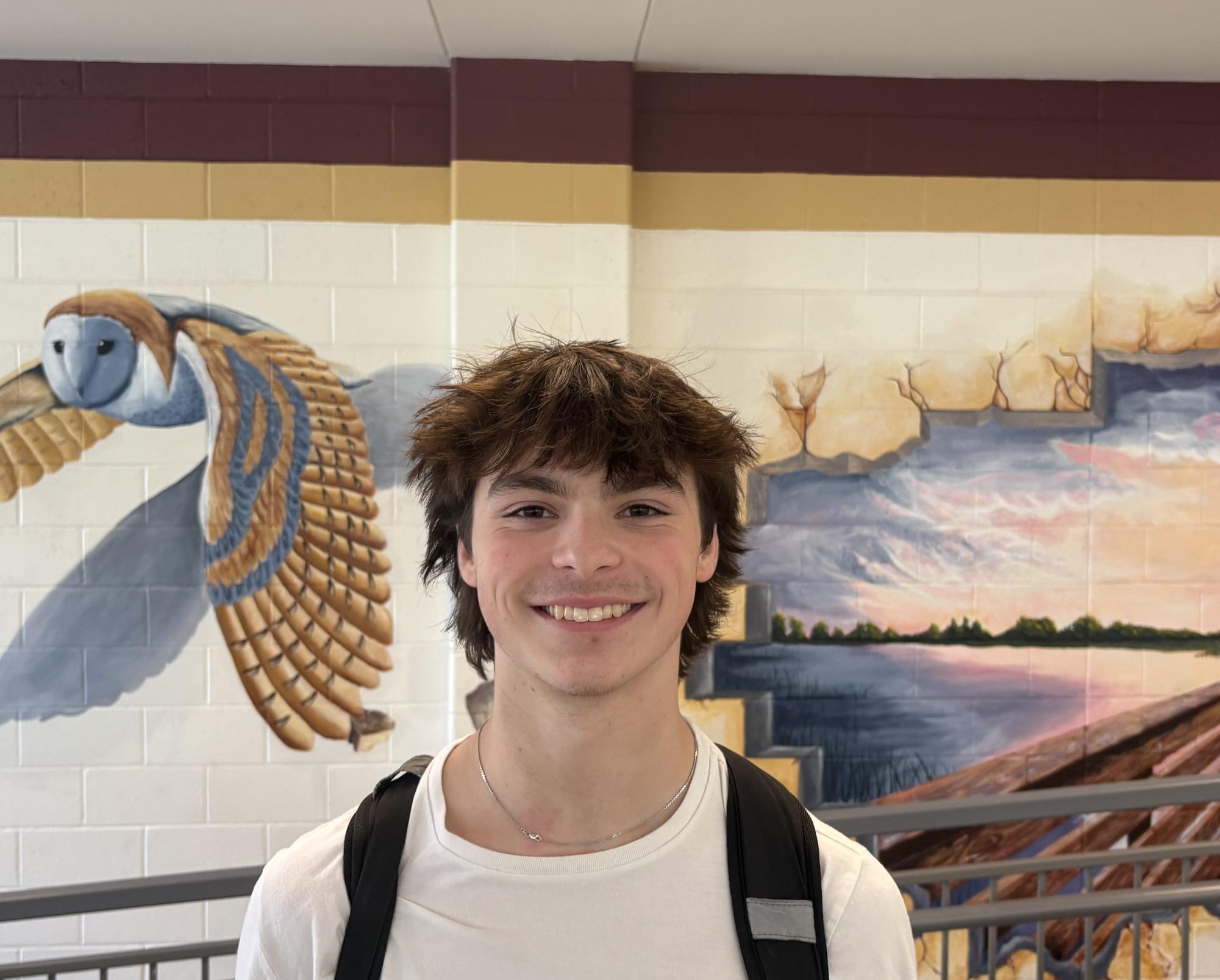 Sophomore Rocco Lomuto