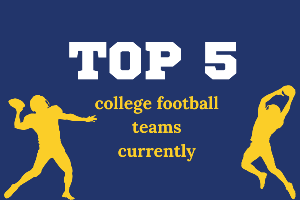 Staff writers Chase Williams and Thomas Garcia write about their Top 5 college football teams.