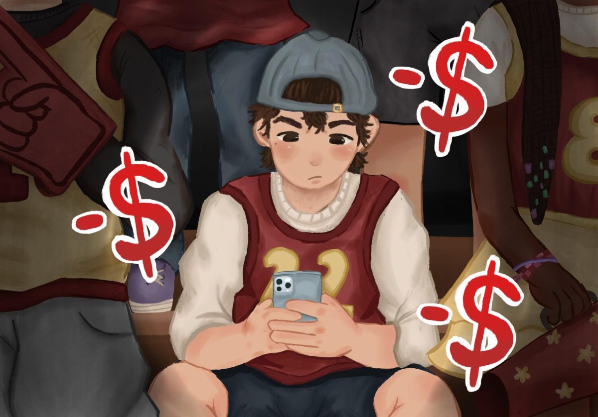 Staff writer Andrew Zeiger writes about the dangers of sports betting on high school students. 
