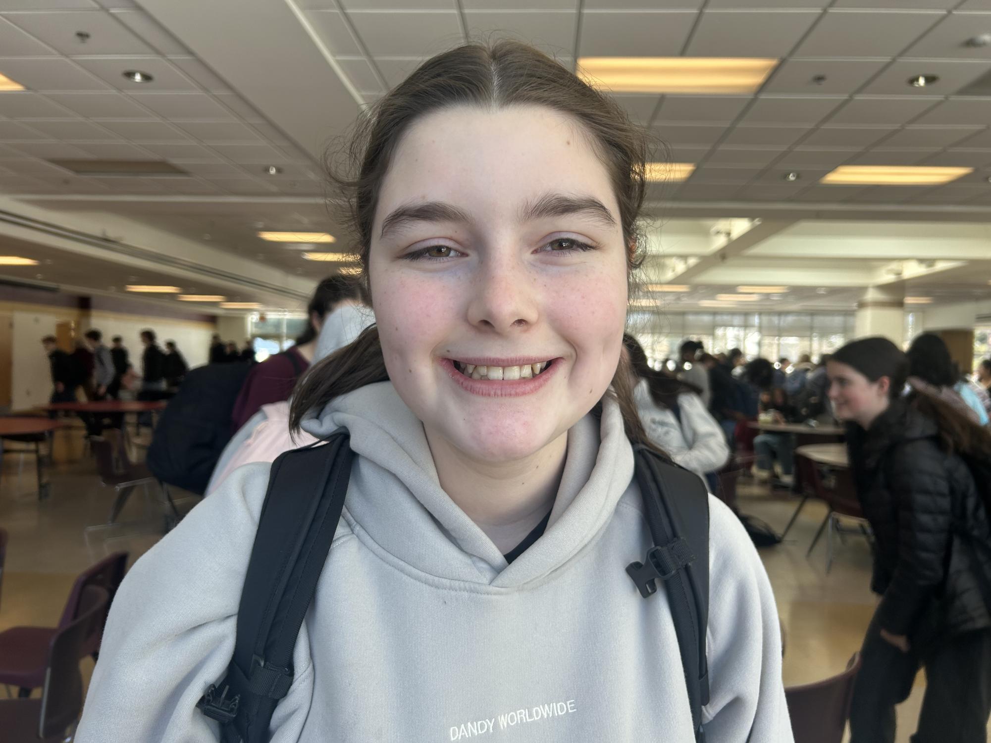 Freshman Briana Stone