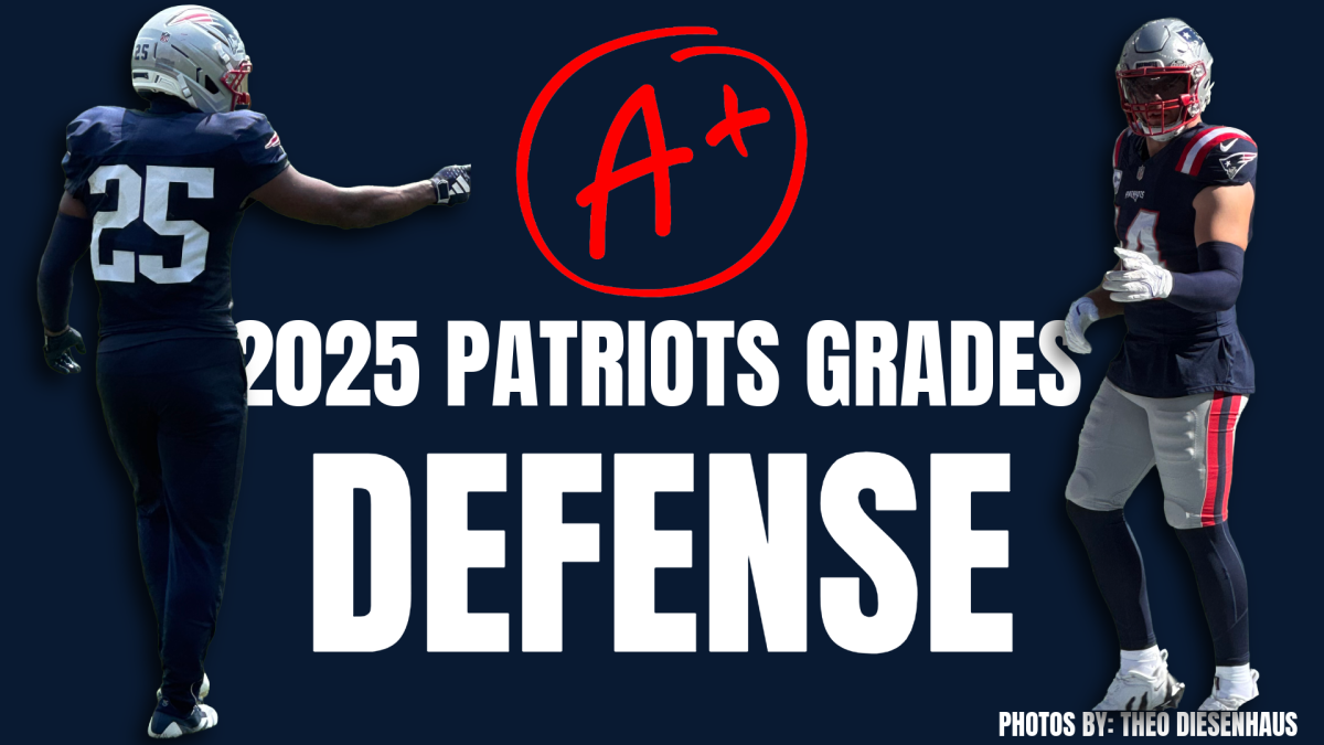 Grades the Patriots defense line-up earned based off their performance this season