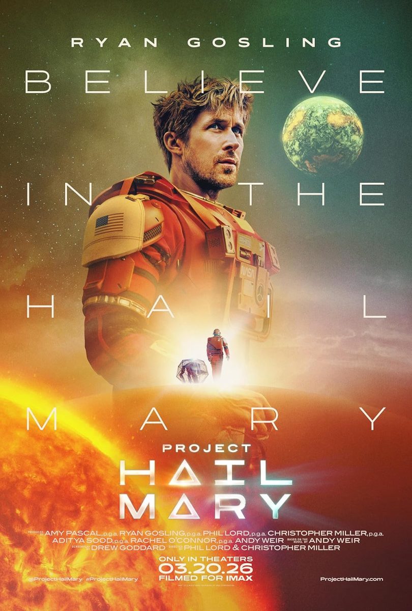 Senior staff writer Robert Narris writes about the new movie Project Hail Mary starring Ryan Gosling.