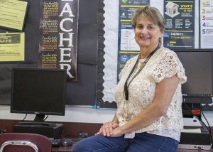 Christine Ferreira, who teaches Digital Literacy and Financial Literacy, is retiring from Algonquin after 28 years.