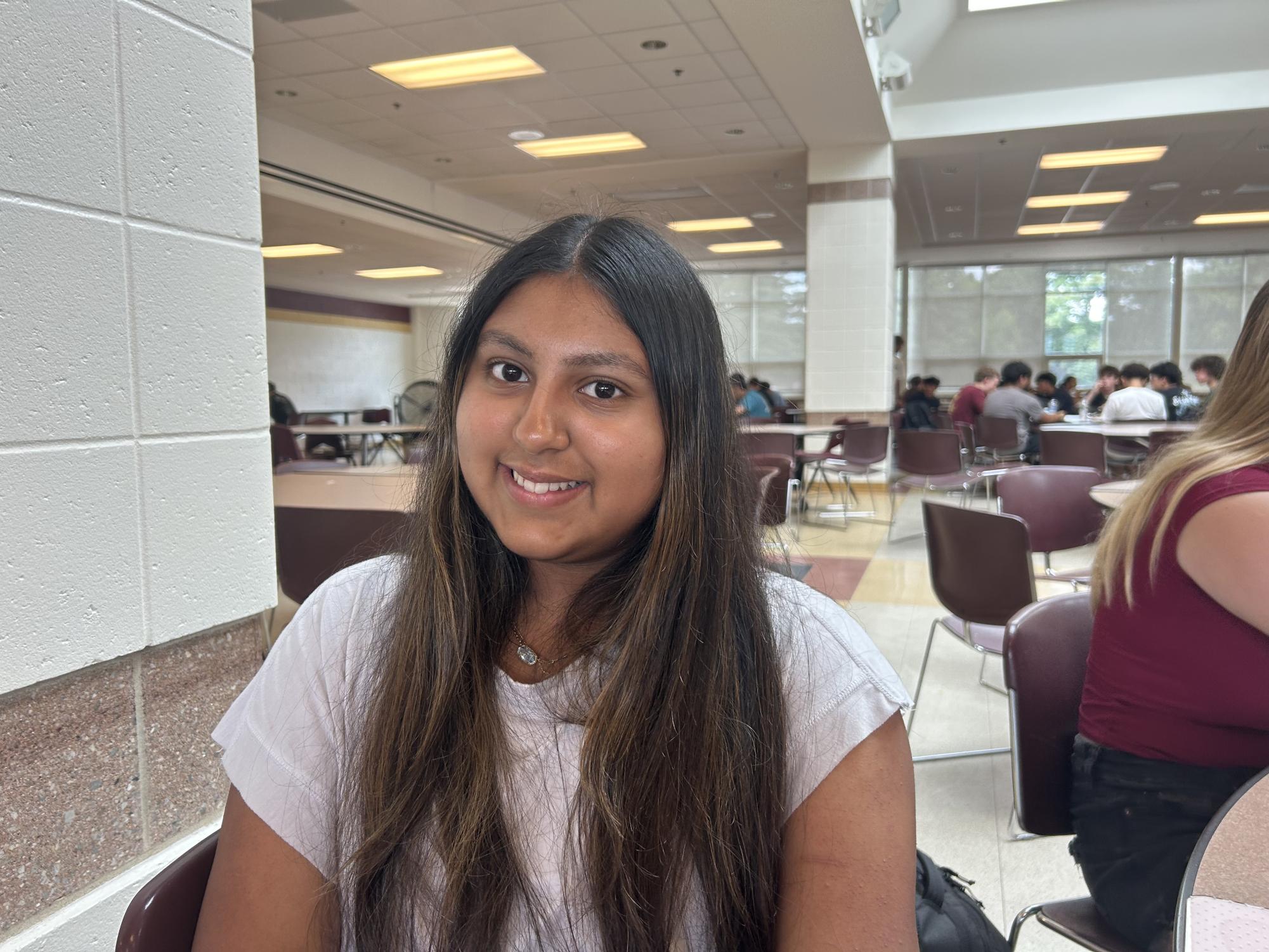 Freshman Diya Hasan