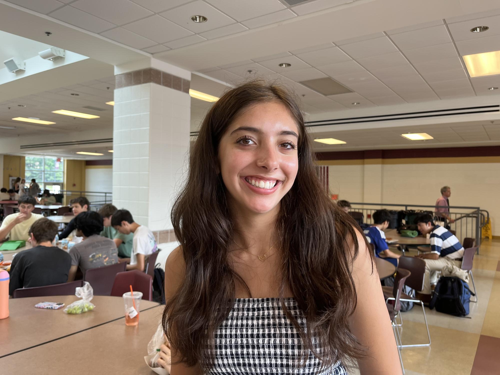 Sophomore Emma Tougas