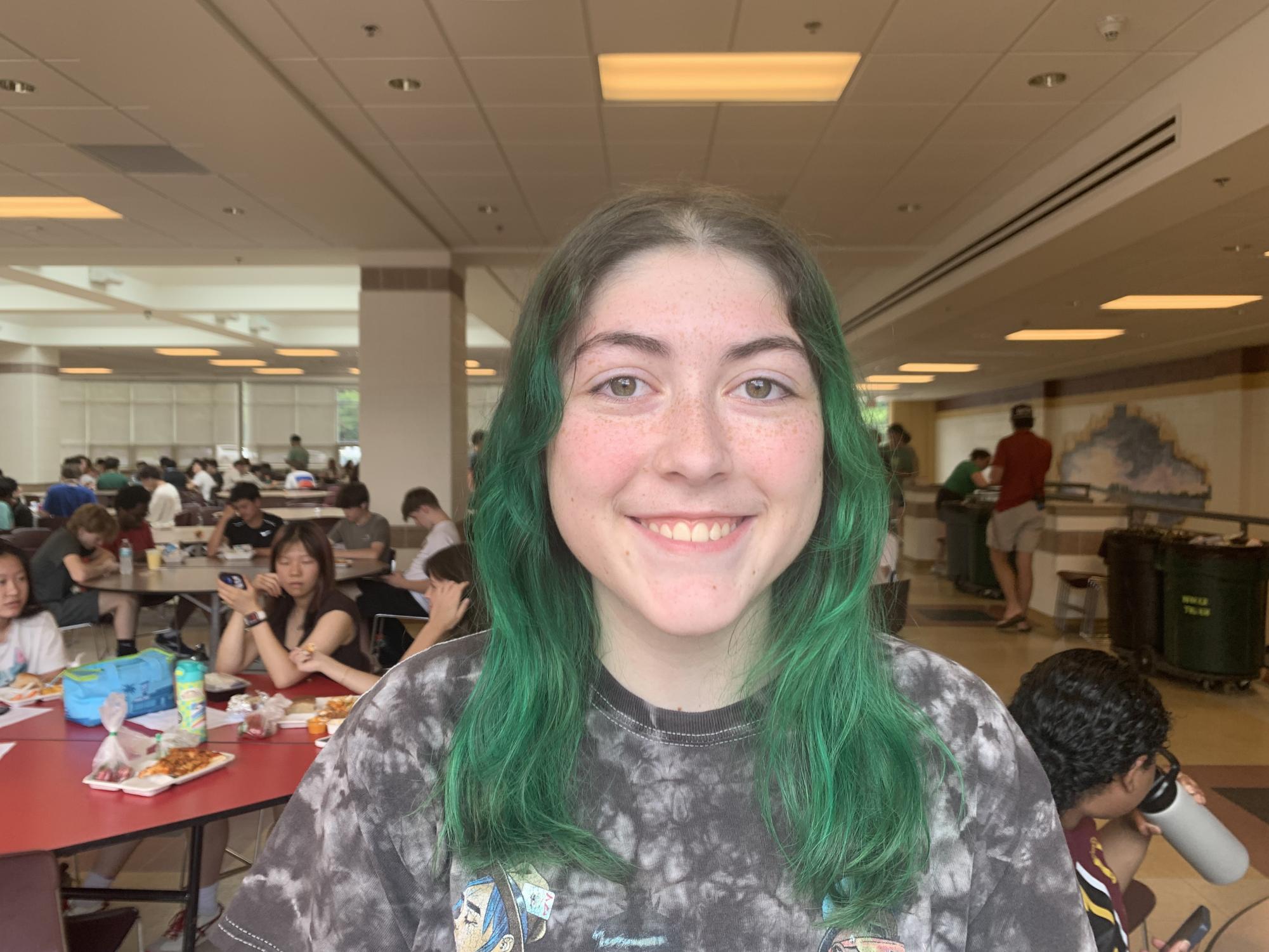 Freshman Vivienne Spezzano